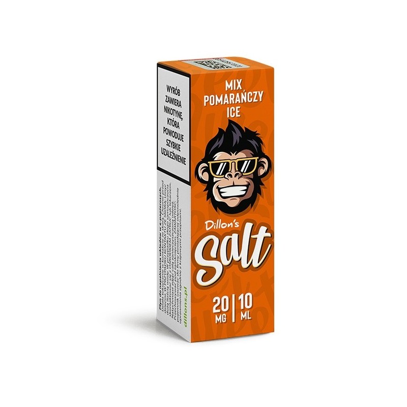Liquid Dillon's Salt - Mix Pomarańczy Ice 20mg 10ml  (A25) | Eliq Vapoteur