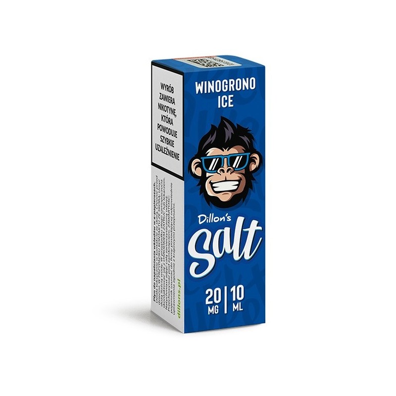 Liquid Dillon's Salt - Winogrono Ice 20mg 10ml  (A25) | Eliq Vapoteur