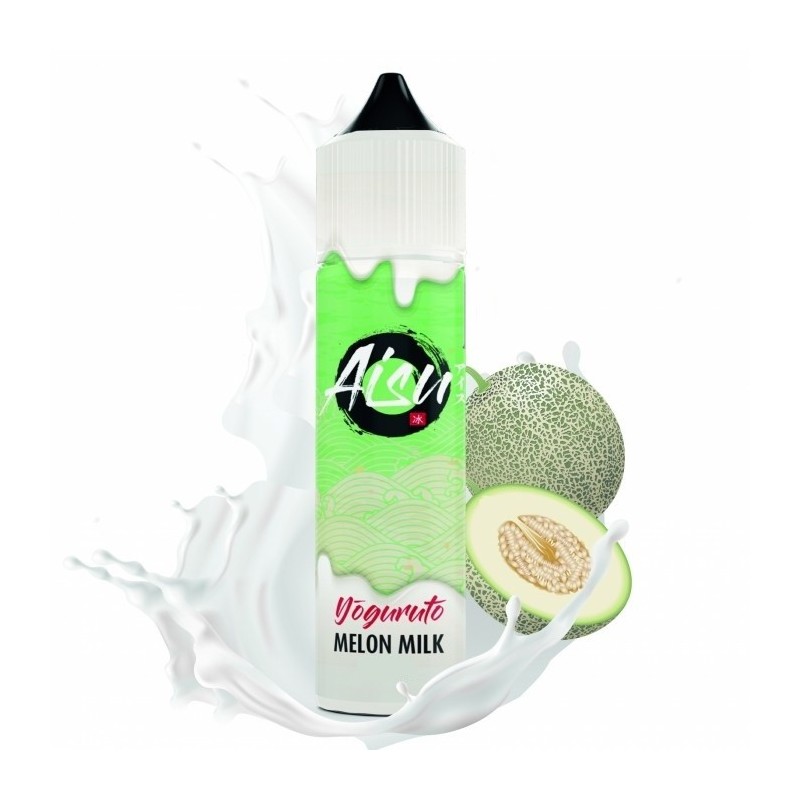 Liquid Aisu Salt 20mg 10ml - Yogurt Melon Milk (A25) | Eliq Vapoteur
