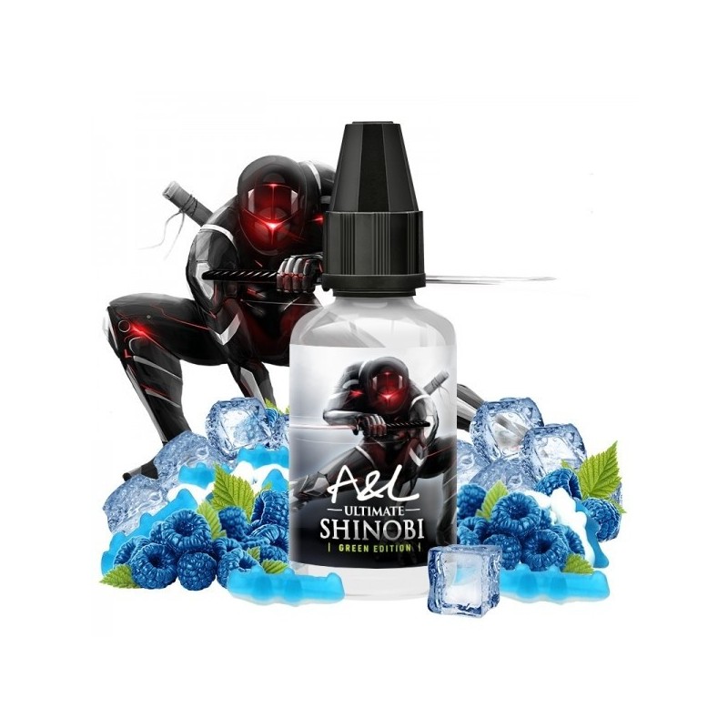 Koncentrat - Shinobi Green Edition Ultimate 30ml by A&L (A25) | Eliq Vapoteur