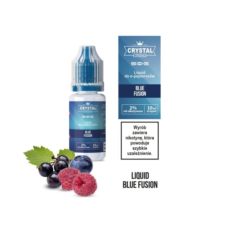 Liquid Crystal Salt - Blue Fusion 20 mg - 10 ml (A25) | Eliq Vapoteur
