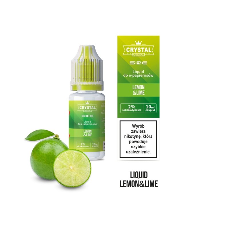 Liquid Crystal Salt - Lemon Lime 20 mg - 10 ml  (A25) | Eliq Vapoteur