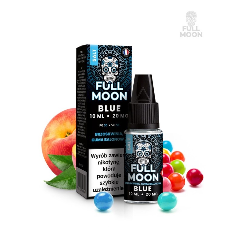 E-liquide Full Moon Salt - BLUE - 20 mg 10 ml | EliqVapoteur