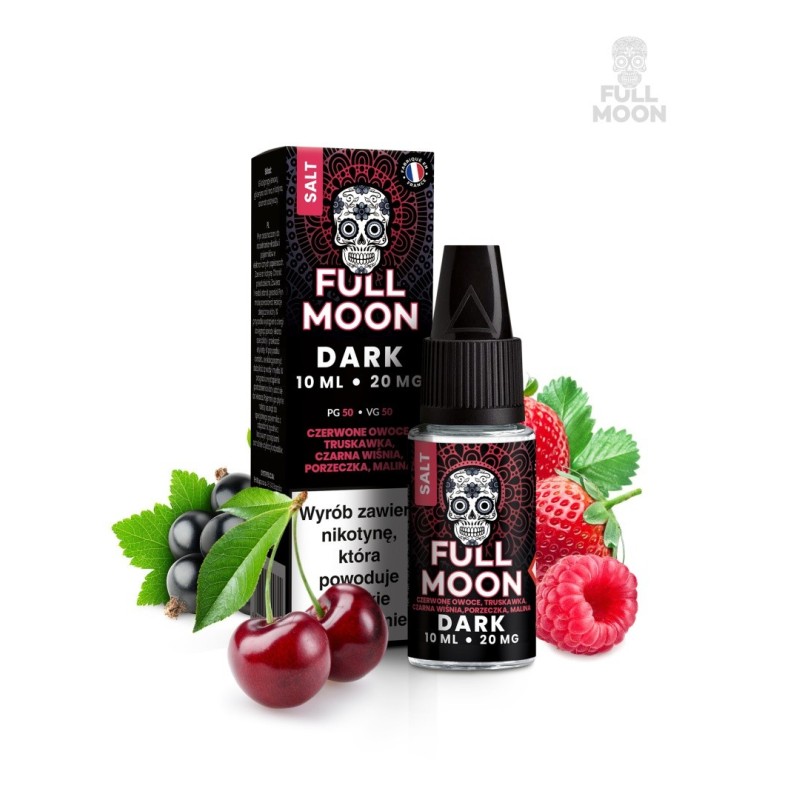 Liquid Full Moon Salt - DARK - 20 mg 10 ml | Eliq Vapoteur