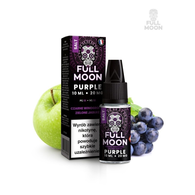 E-liquide Full Moon Salt - PURPLE - 20 mg 10 ml | EliqVapoteur