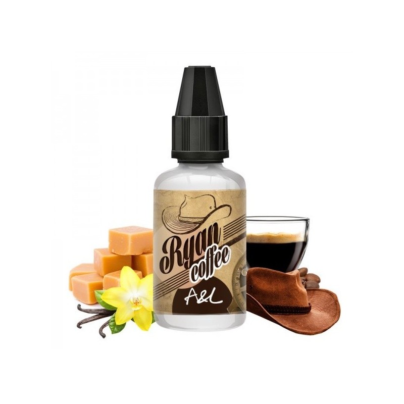 Ryan Coffe Concentrate 30ml by A&L (A25) | EliqVapoteur