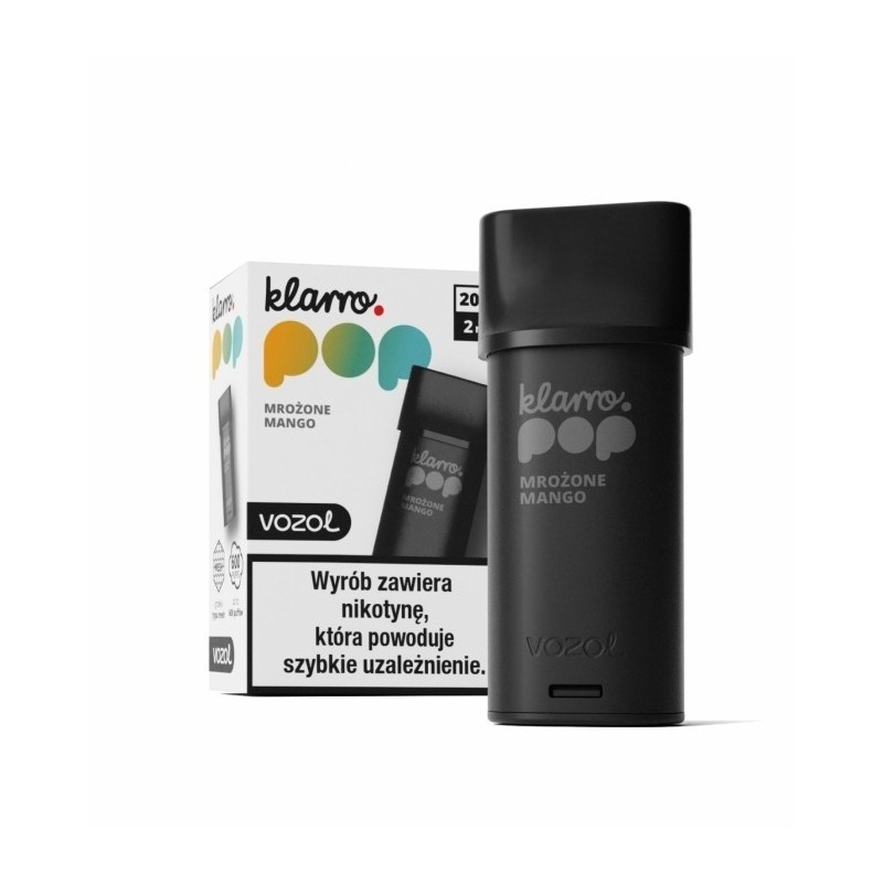 Wkład Klarro POP 2ml - Mrożone mango 20mg  (A25) | Eliq Vapoteur