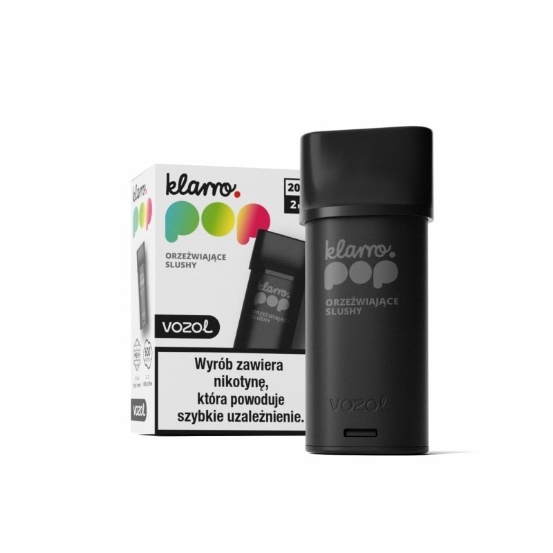 Wkład Klarro POP 2ml - Slushy rafraîchissant 20mg (A25) | Eliq Vapoteur