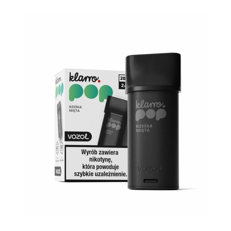 Wkład Klarro POP 2ml - Menthe fraîche 20mg (A25) | Eliq Vapoteur