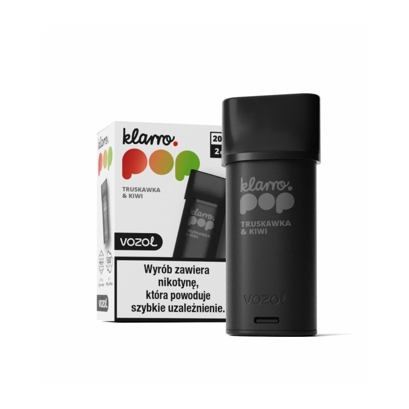 Klarro POP 2ml Cartridge - Strawberry Smoothie 20mg (A25) | Eliq Vapoteur
