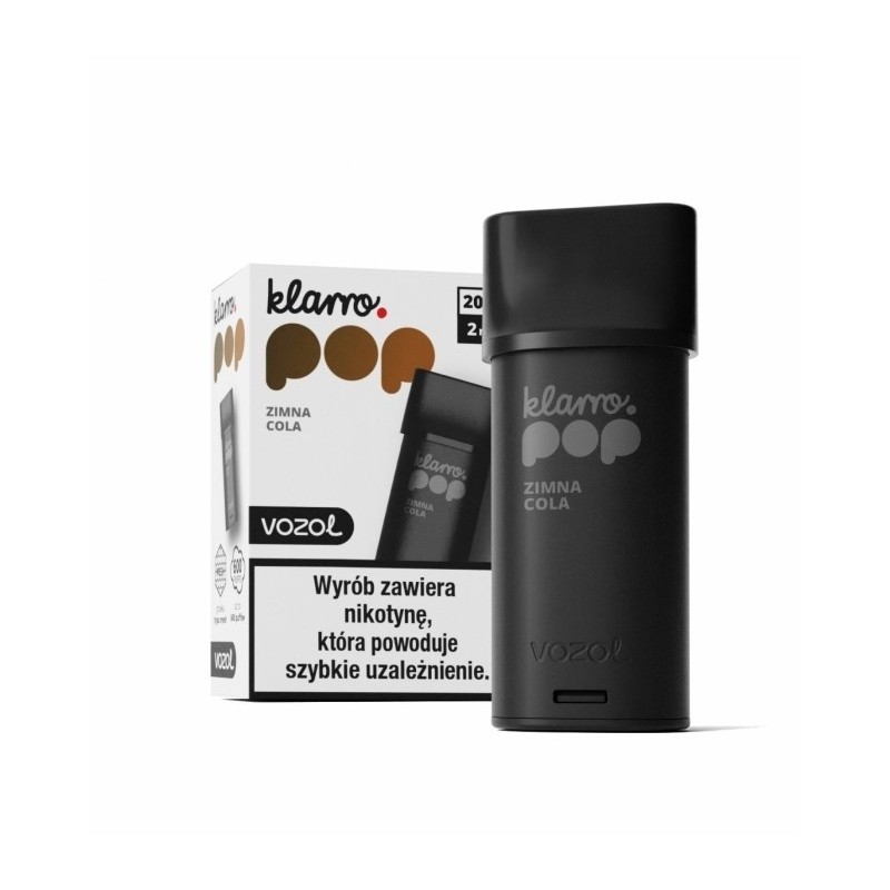 Wkład Klarro POP 2ml - Cola froide 20mg (A25) | Eliq Vapoteur