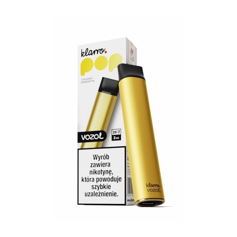 KIT Klarro POP 2ml - Chłodny Energetyk 20mg  (A25) | Eliq Vapoteur