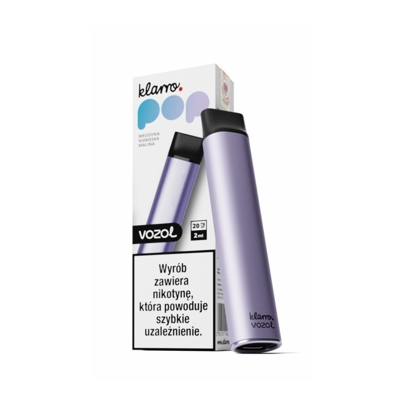 KIT Klarro POP 2ml - Framboise bleue glacée 20mg (A25) | Eliq Vapoteur