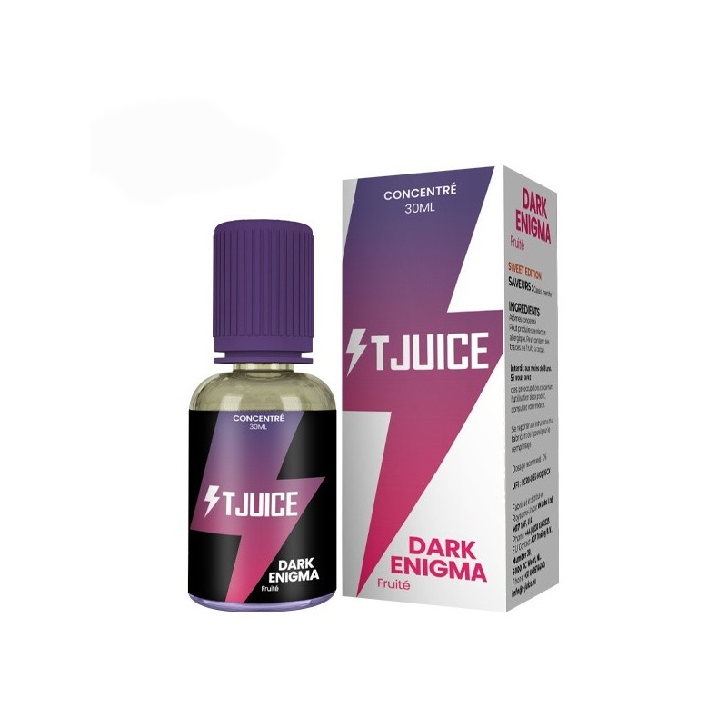 Concentré T-Juice - Dark Enigma 30ml | EliqVapoteur