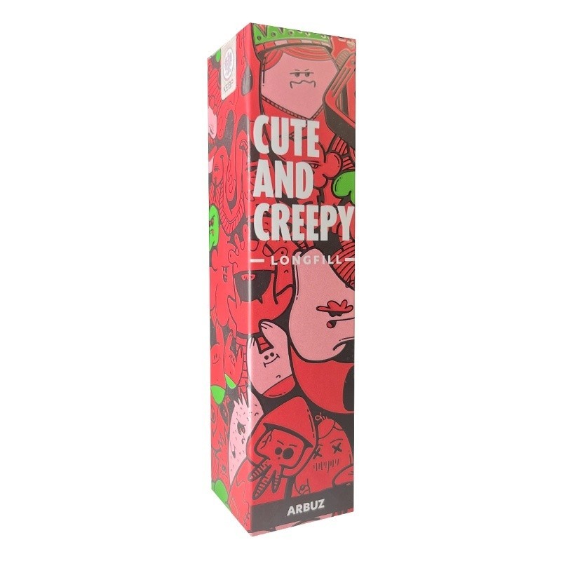 Longfill Cute and Creepy 8/60ml - Watermelon | Eliq Vapoteur