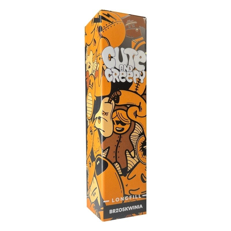 Longfill Cute and Creepy 8/60ml - Peach | Eliq Vapoteur