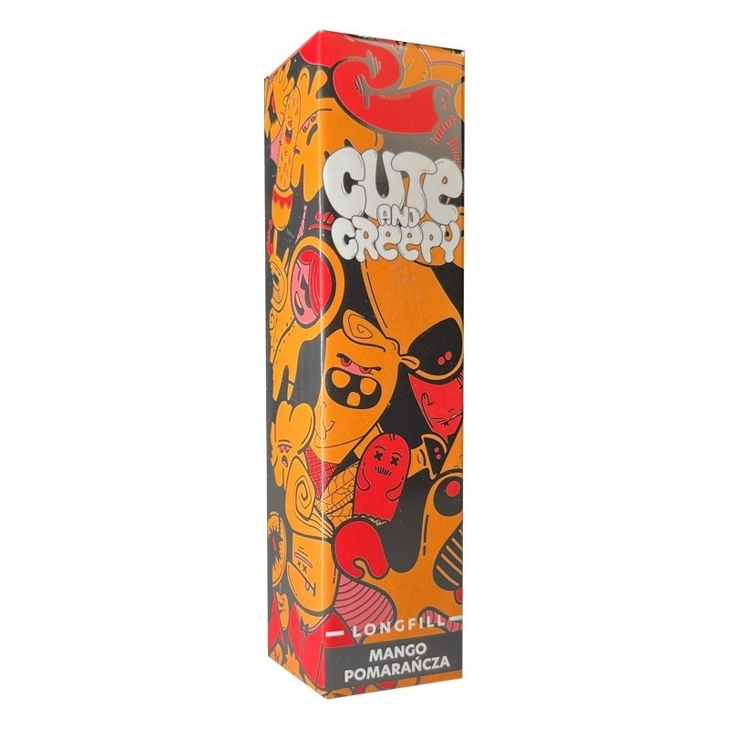 Longfill Cute and Creepy 8/60ml - Mango Orange | Eliq Vapoteur