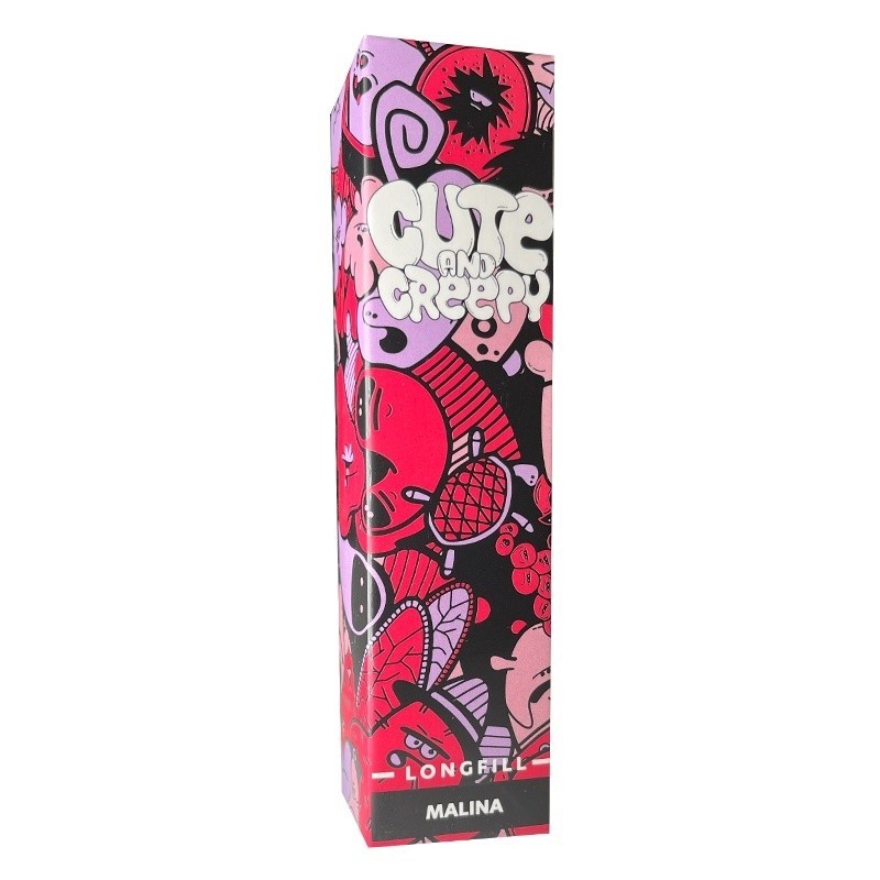 Longfill Cute and Creepy 8/60ml - Raspberry | Eliq Vapoteur