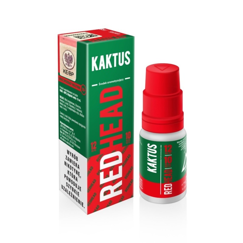 Liquid RedHead - Kaktus 12mg 10ml (A25) | Eliq Vapoteur