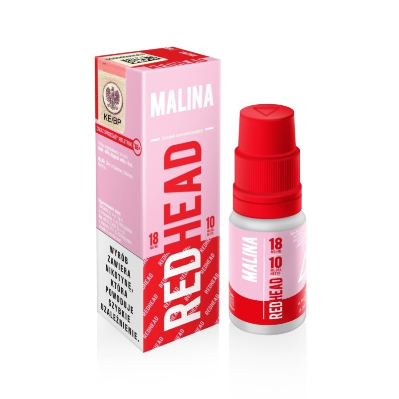Liquid RedHead - Malina 18mg 10ml (A25) | Eliq Vapoteur