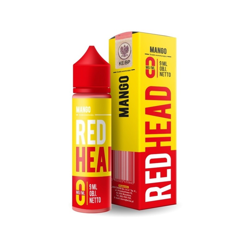 Longfill RedHead 9/60ml - Mango (A25) | Eliq Vapoteur