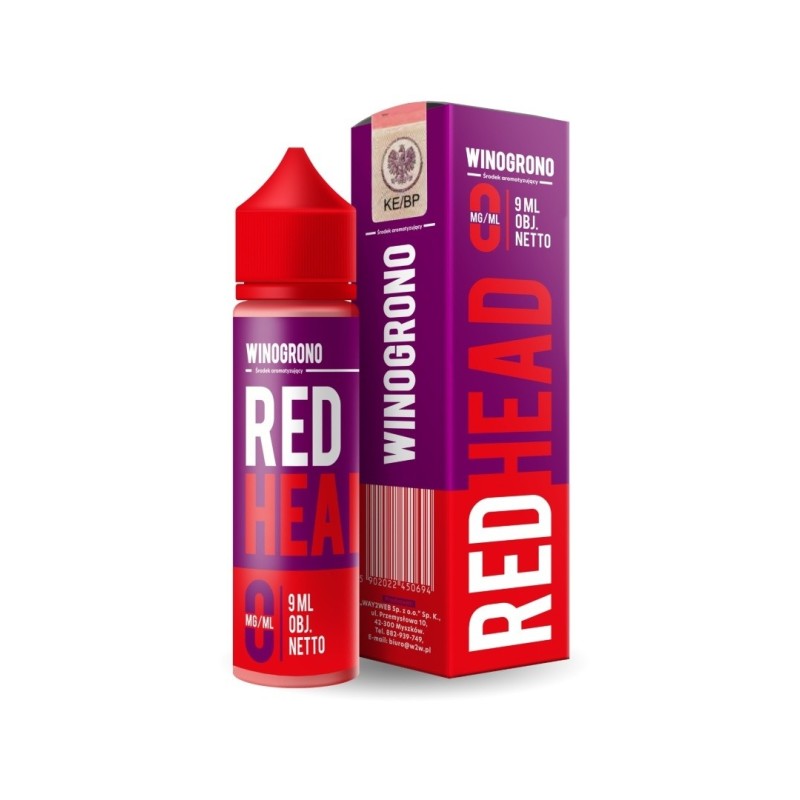 Longfill RedHead 9/60ml - Raisin (A25) | Eliq Vapoteur