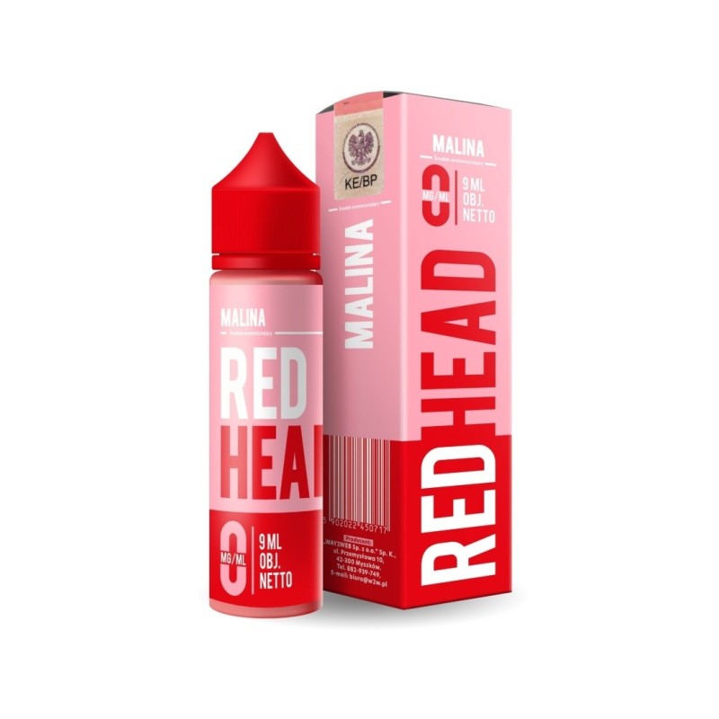 Longfill RedHead 9/60ml - Framboise (A25) | Eliq Vapoteur