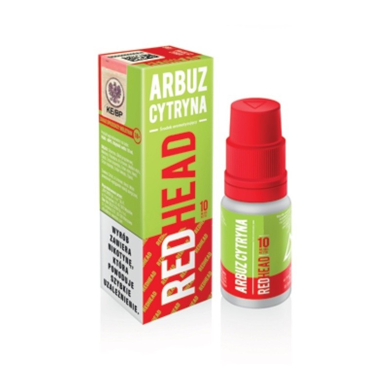 Liquid RedHead - Arbuz Cytryna 18mg 10ml  (A25) | Eliq Vapoteur
