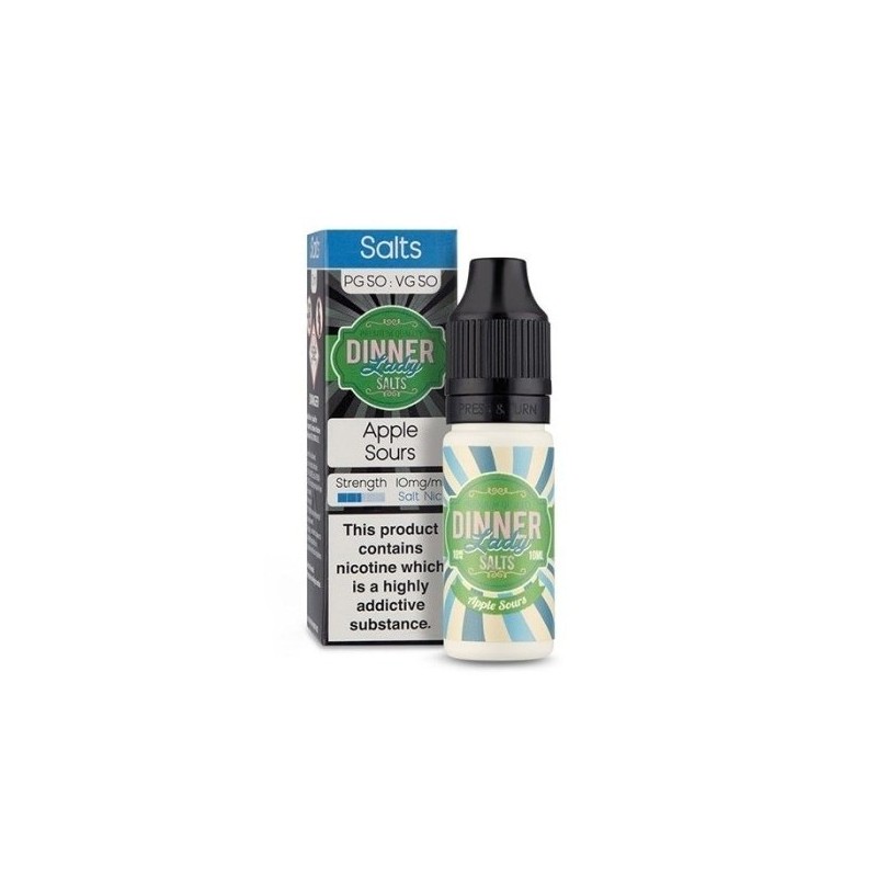Liquid Dinner Lady Salt 20mg - Pomme Acidulée | Eliq Vapoteur