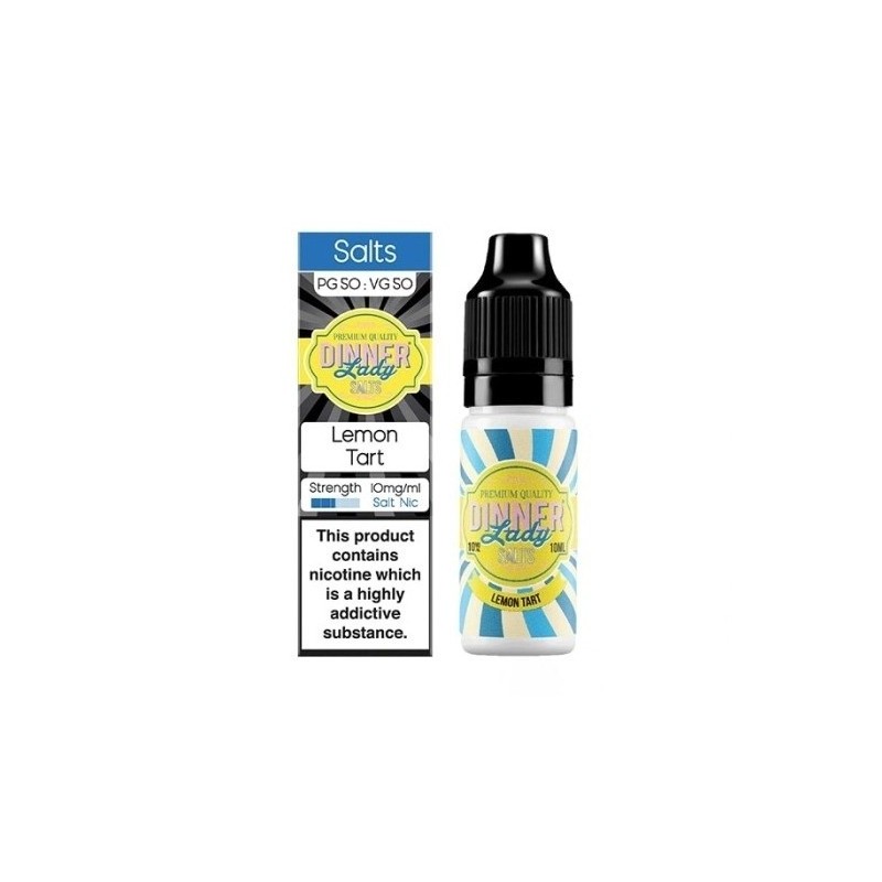 Liquid Dinner Lady Salt 20mg - Tarte au Citron | Eliq Vapoteur
