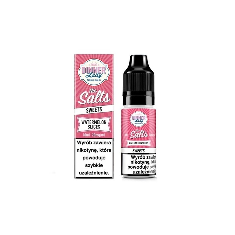 Liquid Dinner Lady Salt 20mg - Tranches de Pastèque | Eliq Vapoteur