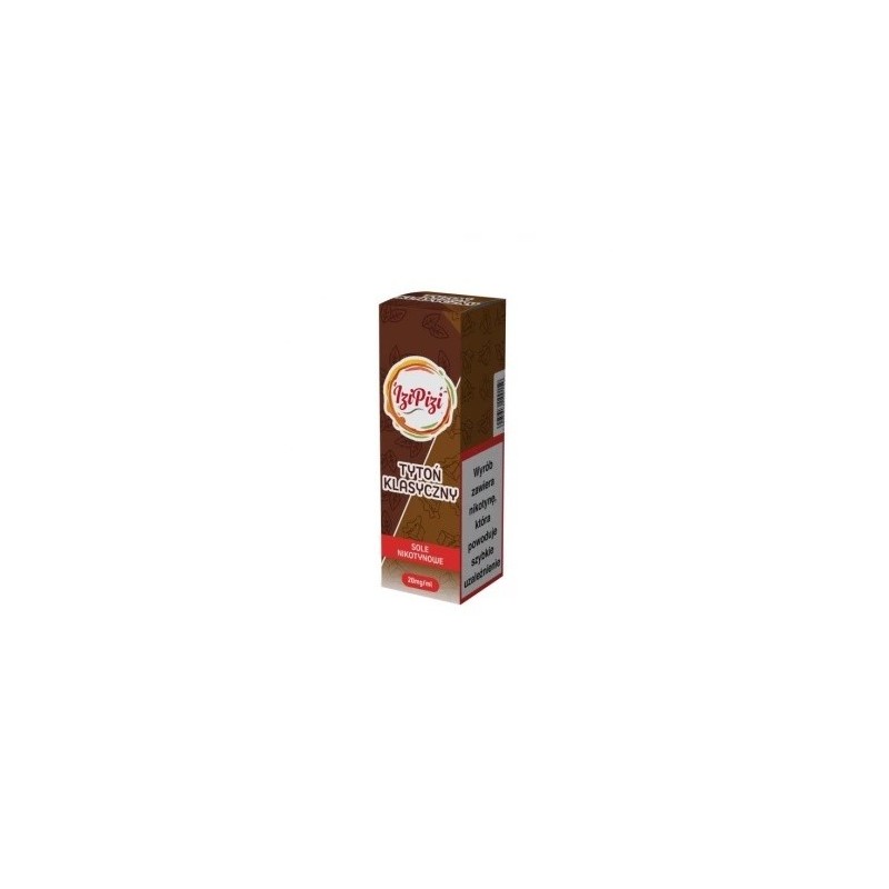 Liquid Izi Pizi Sel - Tabac Classique 20mg 10ml (A25) | Eliq Vapoteur