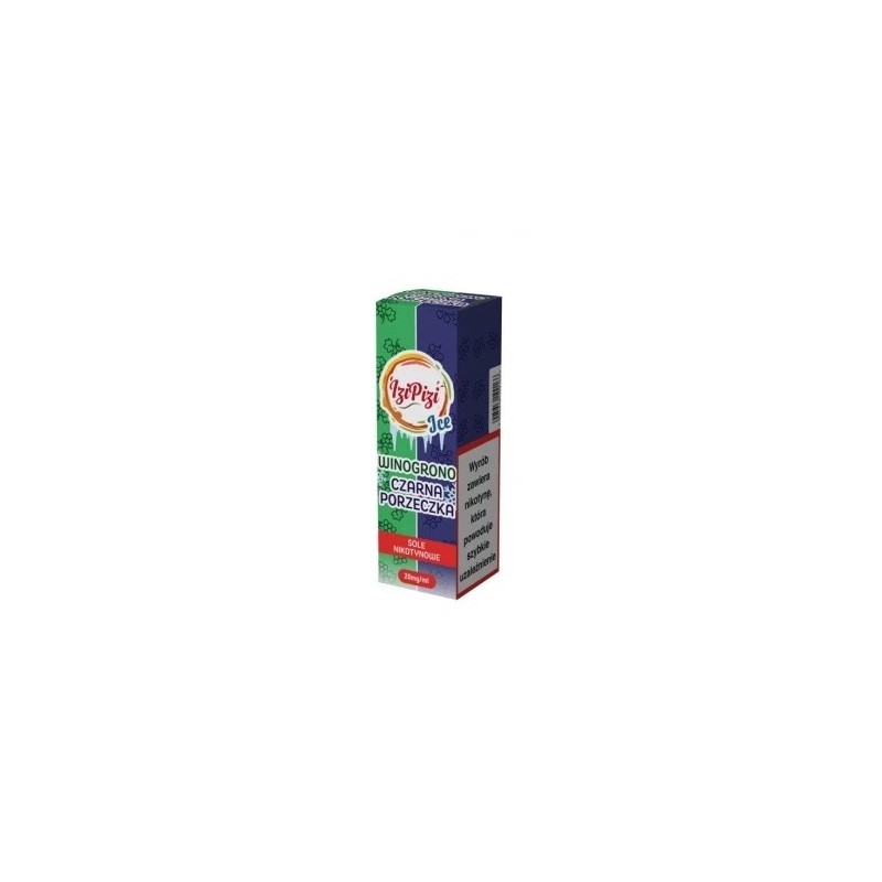 Liquid Izi Pizi Salt - Raisin Cassis Glacé 20mg 10ml (A25) | Eliq Vapoteur