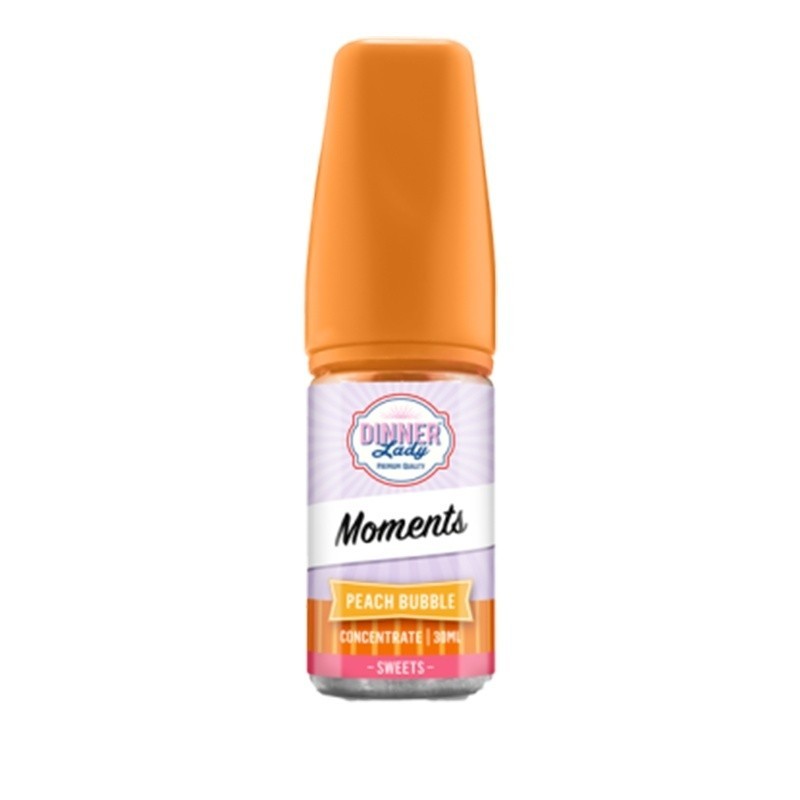 Longfill Dinner Lady 6/30ml - Peach Bubble | Eliq Vapoteur
