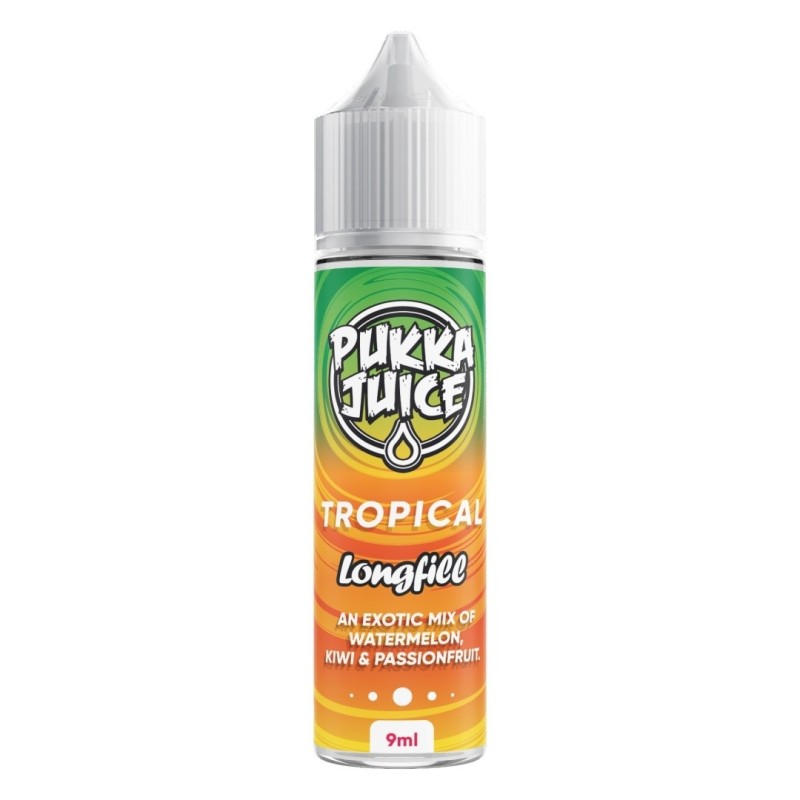 Longfill Pukka Juice 9/60ml - Tropical | Eliq Vapoteur