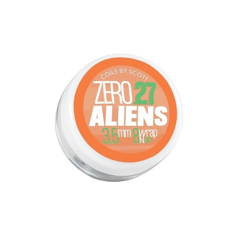 Coils by Scott Zero.27 Aliens 0.27ohm NI80 | Eliq Vapoteur