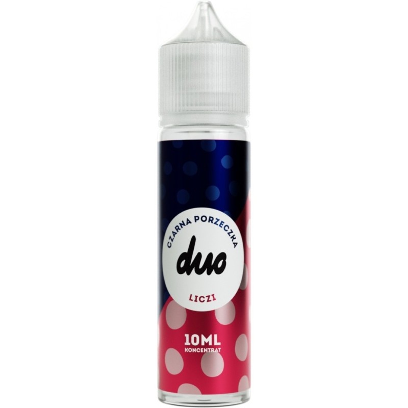 Longfill DUO koncentrat 10/60ml - CZARNA PORZECZKA LICZI | Eliq Vapoteur