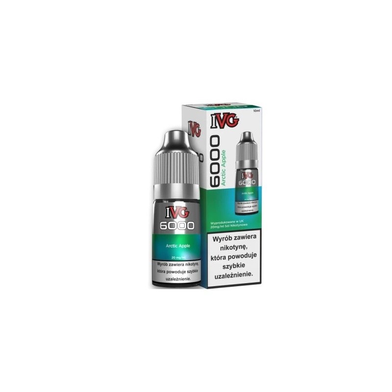 E-liquide IVG 6000 Salt - Arctic Apple 20 mg 10 ml | EliqVapoteur