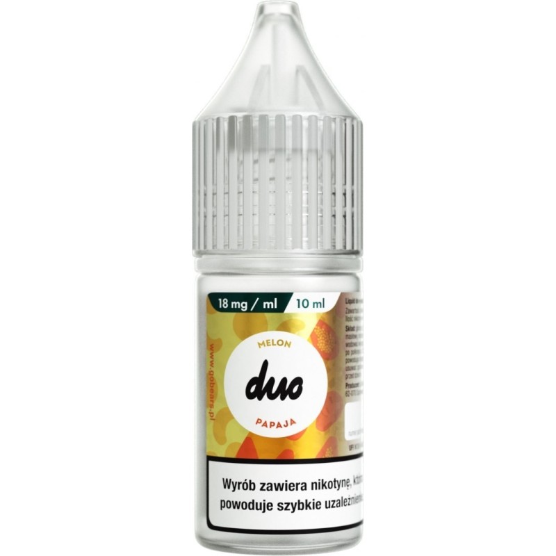 Liquid Duo Nicotine 10ml - Melon Papaya 18mg | Eliq Vapoteur