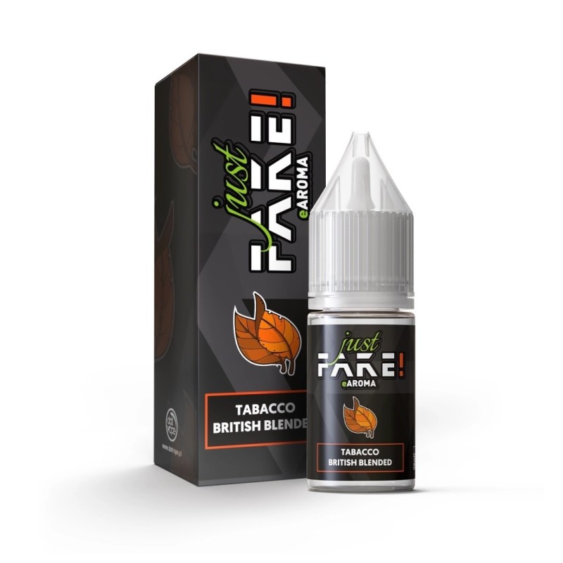 Just Fake 10ml - British Blend Tobacco (A25) | EliqVapoteur