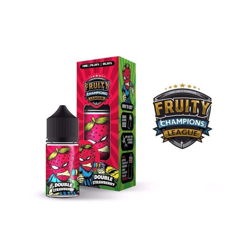 Fruity Champions League 30ml - Double Strawberry (A25) | Eliq Vapoteur