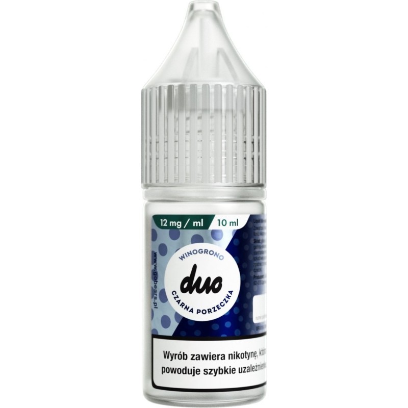 E-liquide Duo Nicotine 10ml - Raisin Cassis 12mg | EliqVapoteur