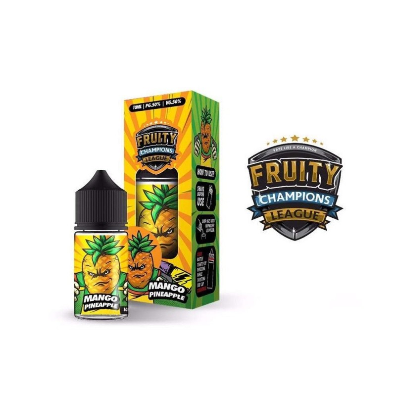 Fruity Champions League 30ml - Mangue Ananas | EliqVapoteur