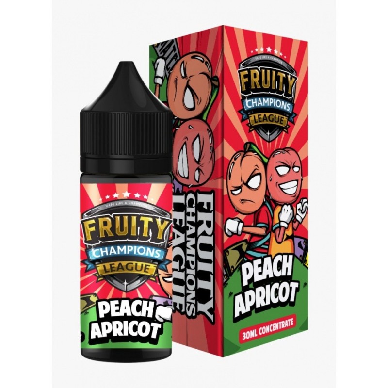 Fruity Champions League 30ml - Pêche Abricot (A25) | Eliq Vapoteur