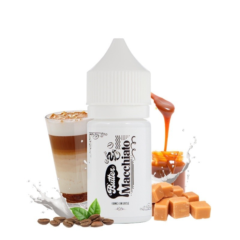 Concentré The French Bakery - Butter Macchiato 30ml | EliqVapoteur