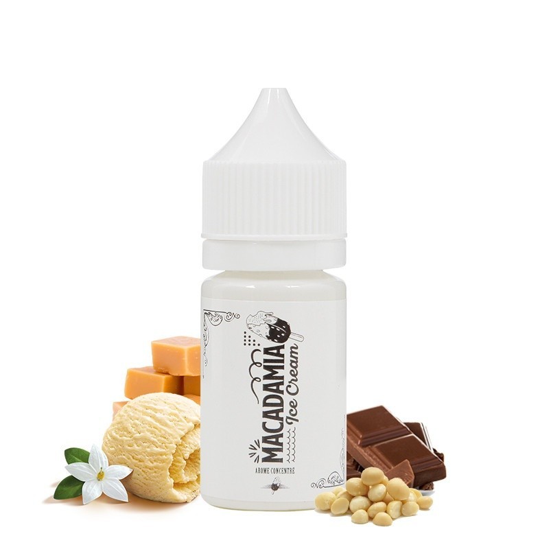 Concentré The French Bakery - Macadamia Ice Cream 30ml | EliqVapoteur