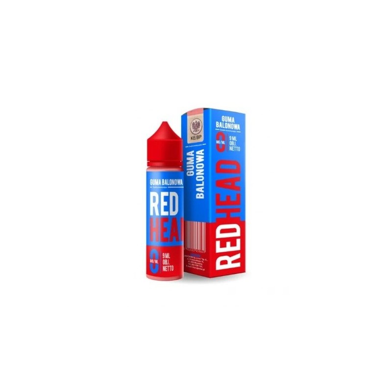 Longfill RedHead 9/60ml - Gomme à Bulles (A25) | Eliq Vapoteur