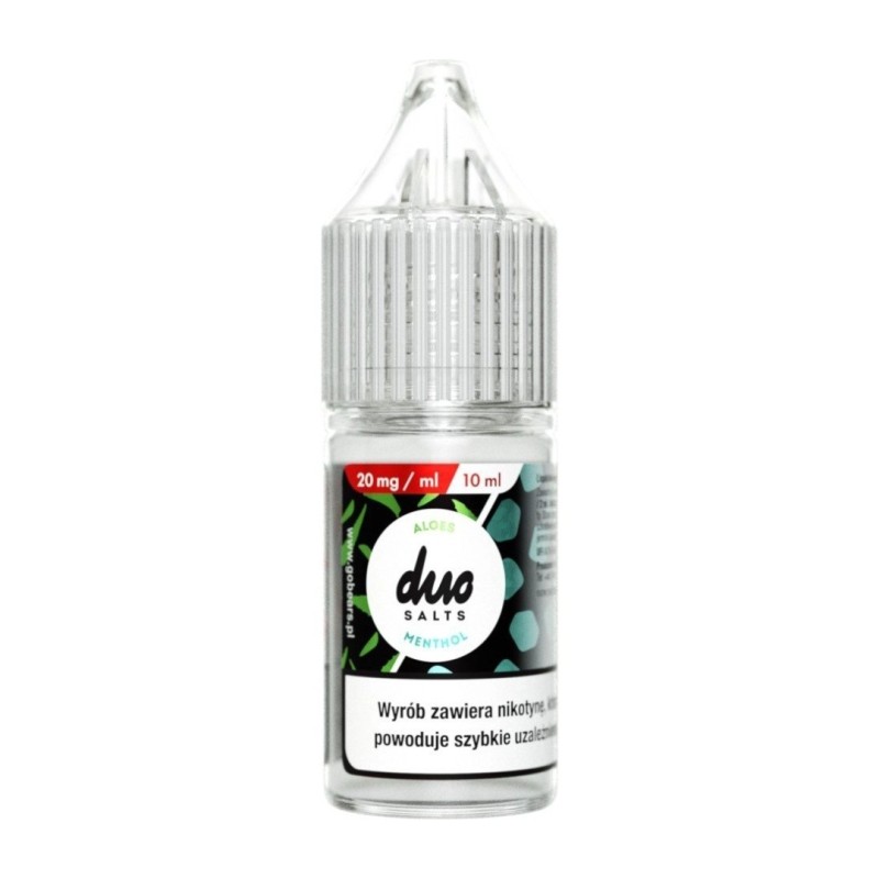 Liquid Duo SALTS 10ml - Aloes Menthol 20mg | Eliq Vapoteur