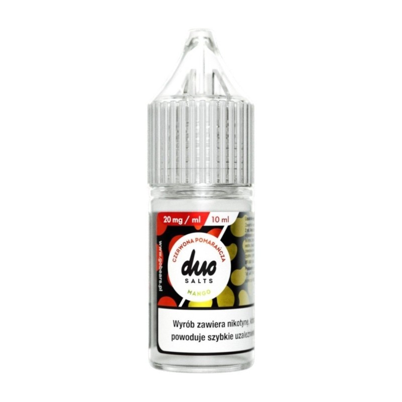 Liquid Duo SALTS 10ml - Red Orange Mango 20mg | Eliq Vapoteur