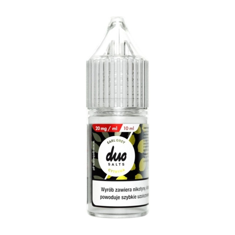 E-liquide Duo SALTS 10ml - Earl Grey Citron 20mg | EliqVapoteur